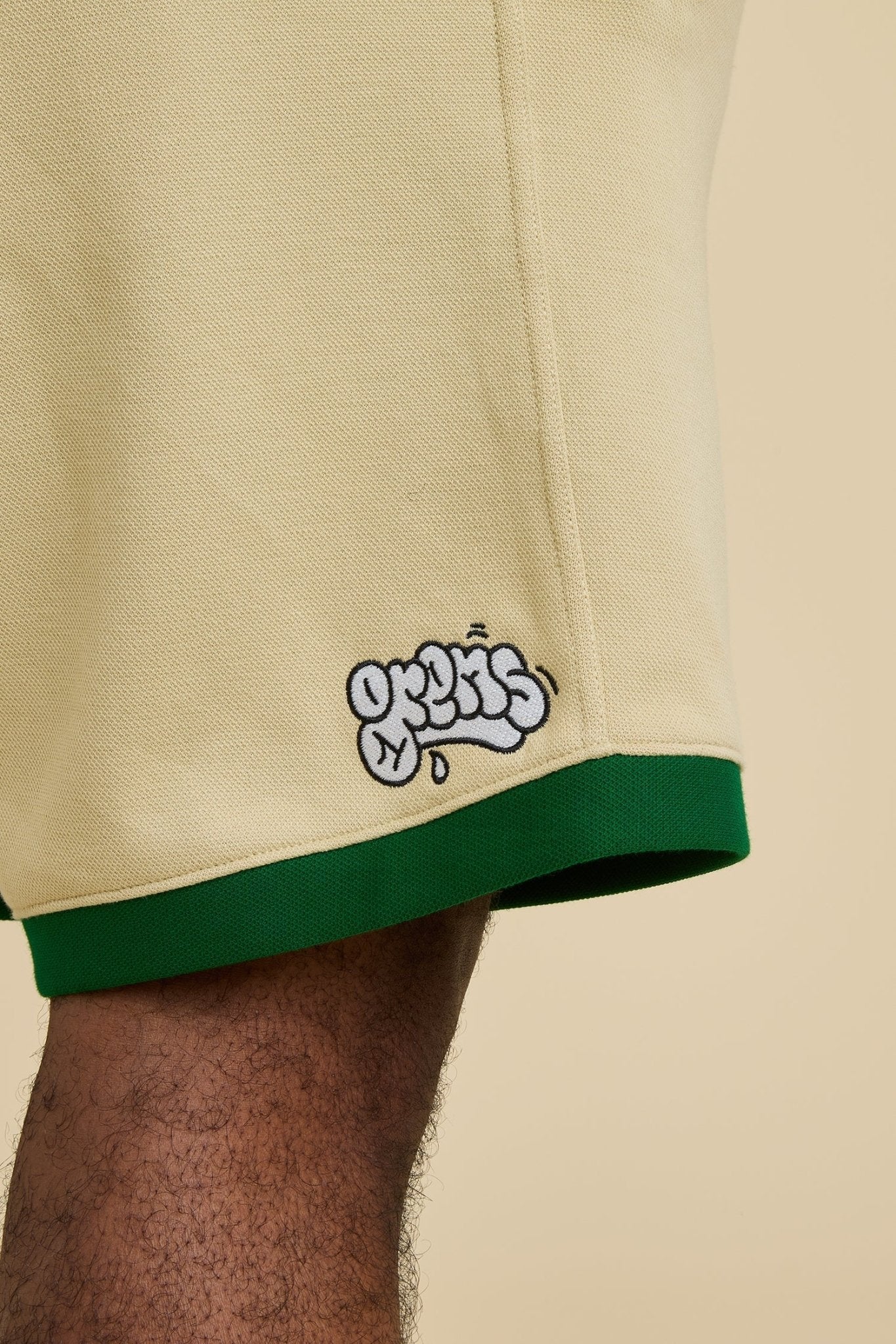 CHATCON・Short piqué unisexe・Vert - Image 4