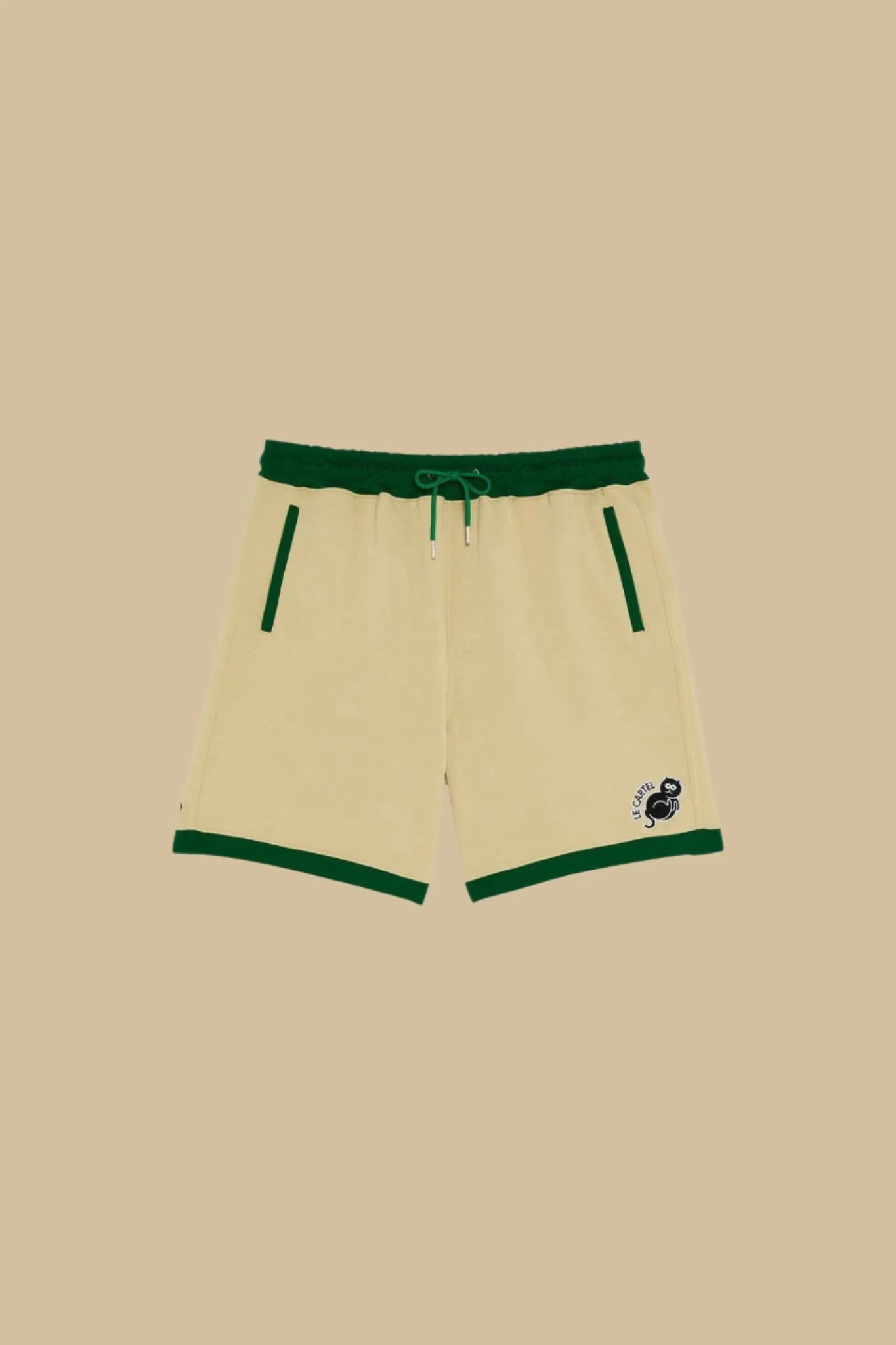 CHATCON・Short piqué unisexe・Vert - Image 5