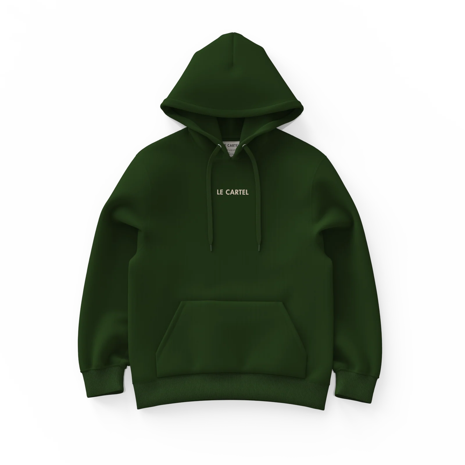 COLLÉ-SERRÉ・Hoodie unisexe・Vert forêt - Image 3