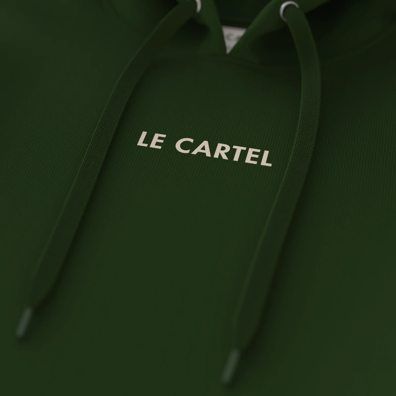 COLLÉ-SERRÉ・Hoodie unisexe・Vert forêt - Image 5