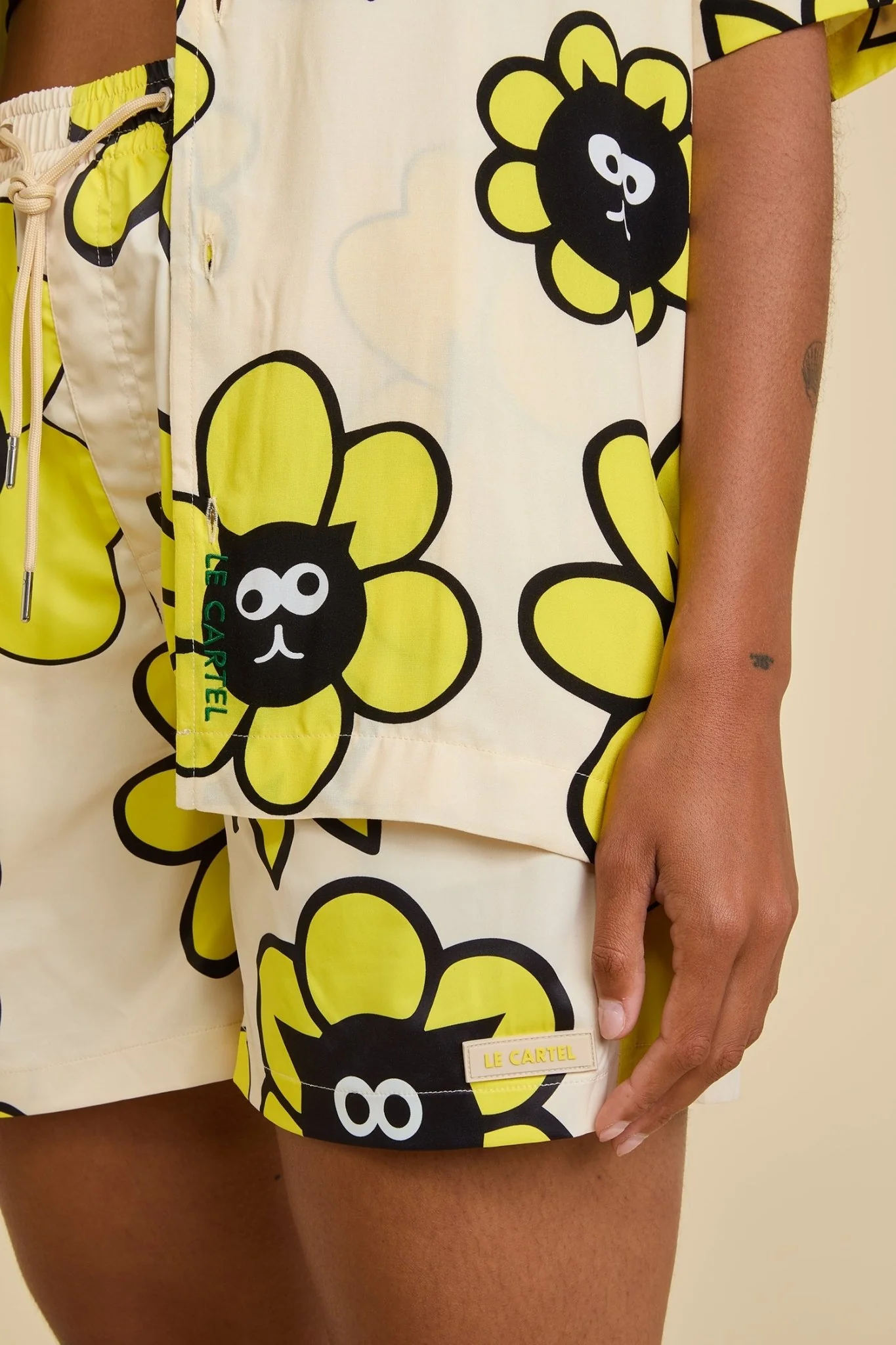 MURACHAMI・Chemise unisexe・Sable - Image 3